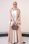 Blush & Gold Reversible Abaya