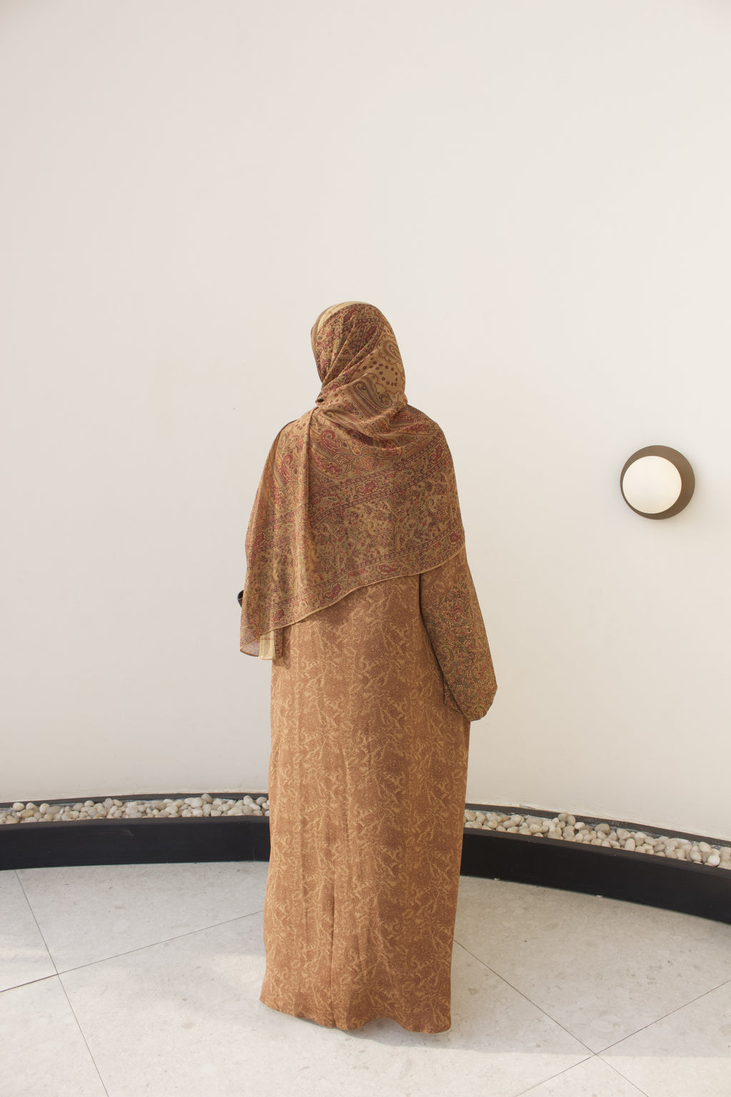 Desert Gold Abaya Set