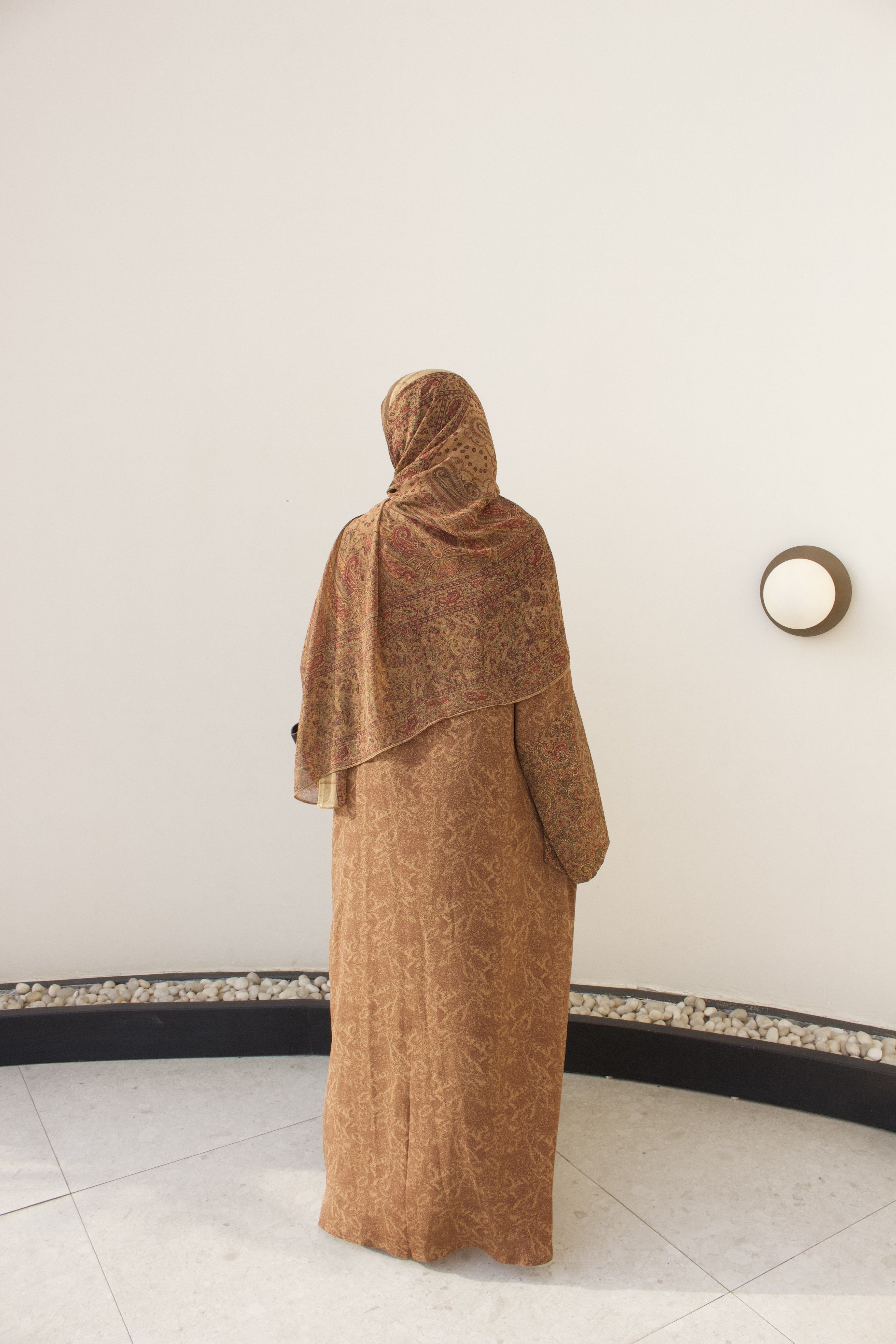 Desert Gold Abaya Set