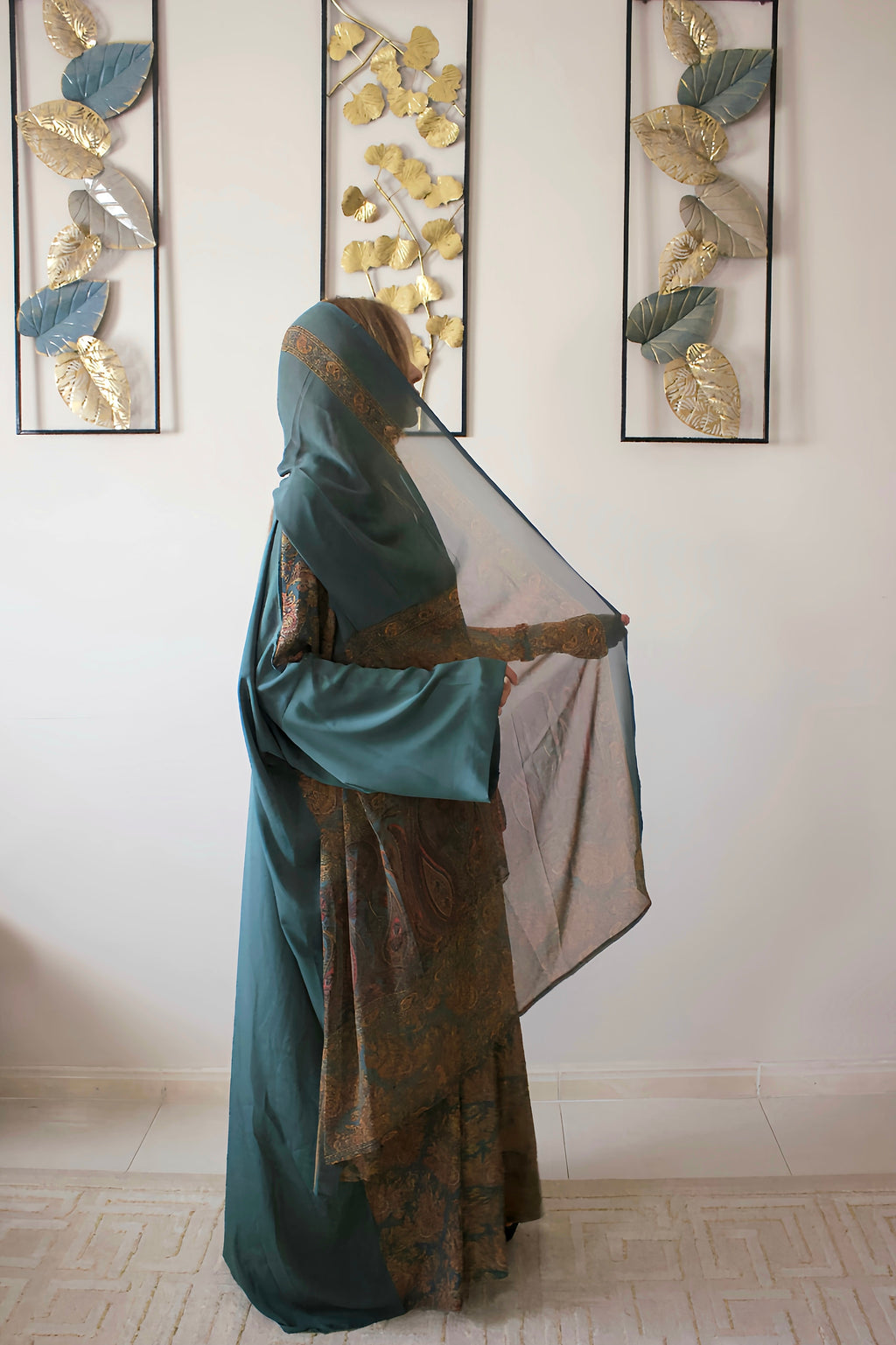 Cypress Royale Silky Abaya Set