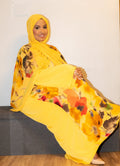 Honey Amber Abaya Set
