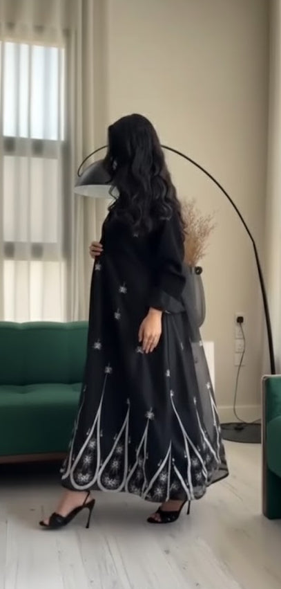 Noor Étoile Chiffon Abaya